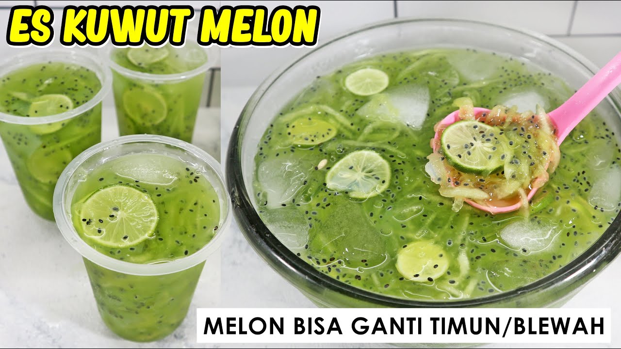 Resep Es Kuwut Melon