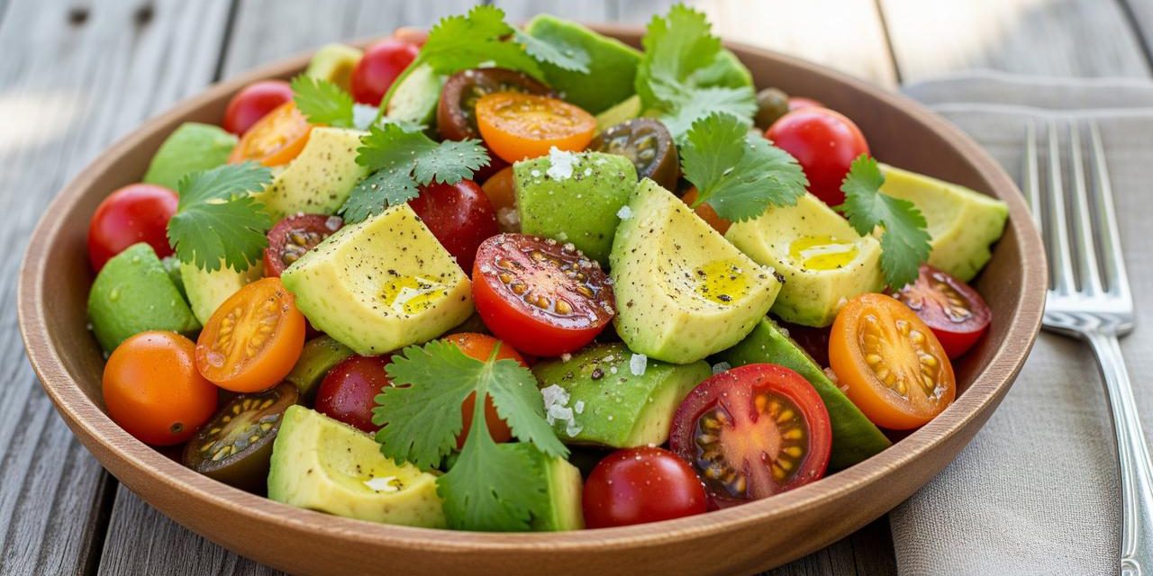 Salad Alpukat Dan Tomat Homemade: Menu Sehat Rendah Kalori