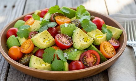 Salad Alpukat Dan Tomat Homemade: Menu Sehat Rendah Kalori