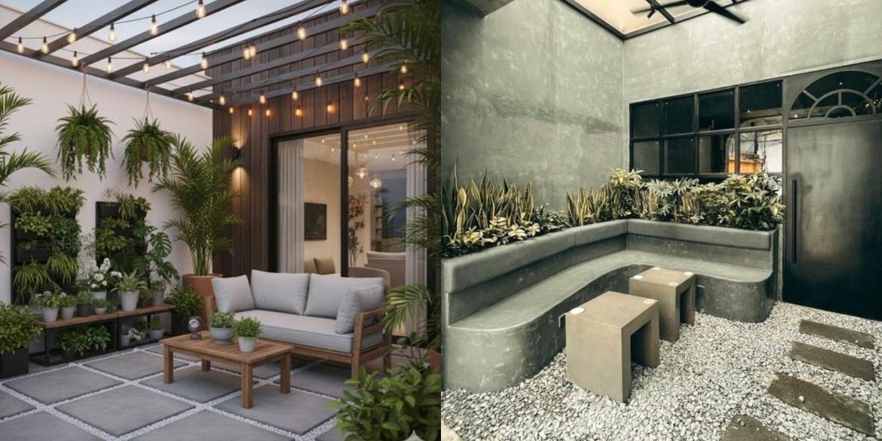 Sulap Teras Rumah Di Desa Jadi Modern Dengan Sentuhan Batu