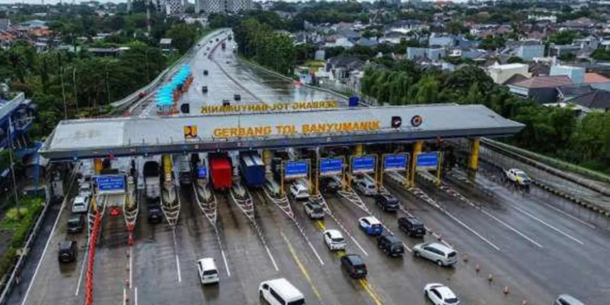 Arus Mudik Tol Jabodetabek H-4 Lebaran 2026 Naik 14 Persen