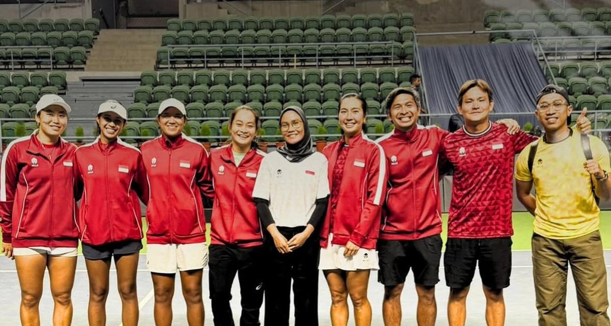 Tim Tenis Indonesia Bersinar, Lolos Billie Jean King Cup 2026