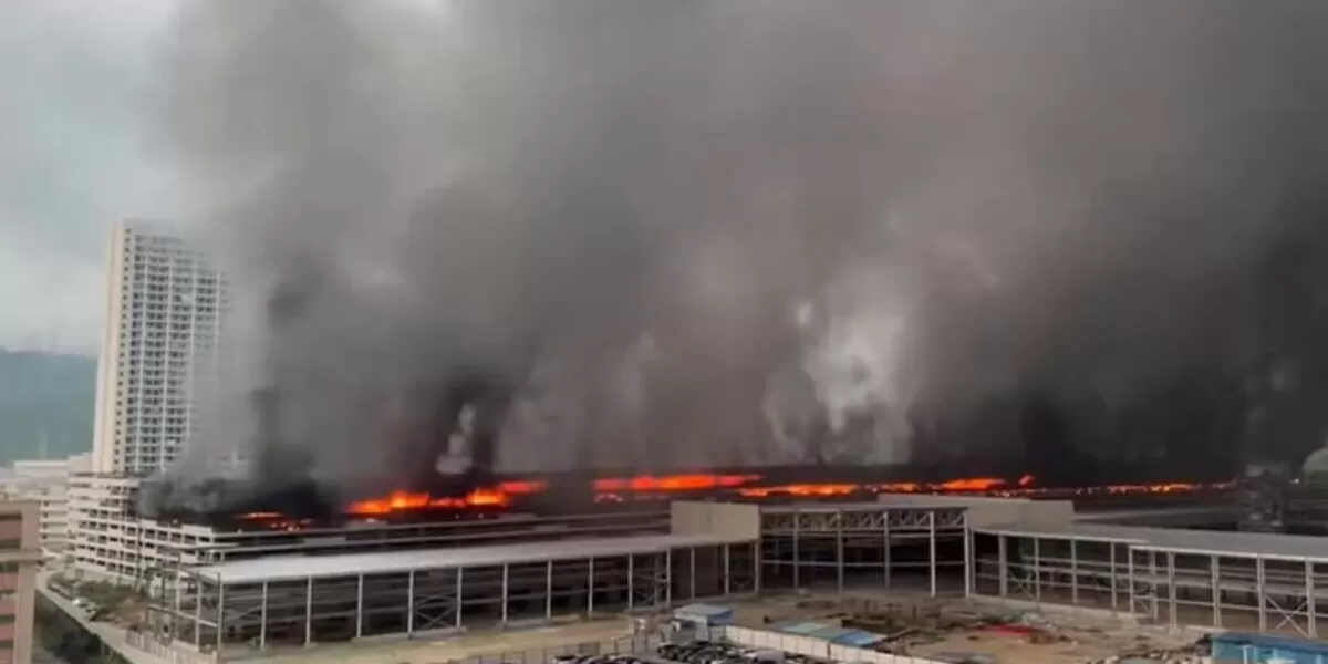 Kebakaran Di BYD Shenzhen, Aktivitas Konstruksi Diduga Picu Api