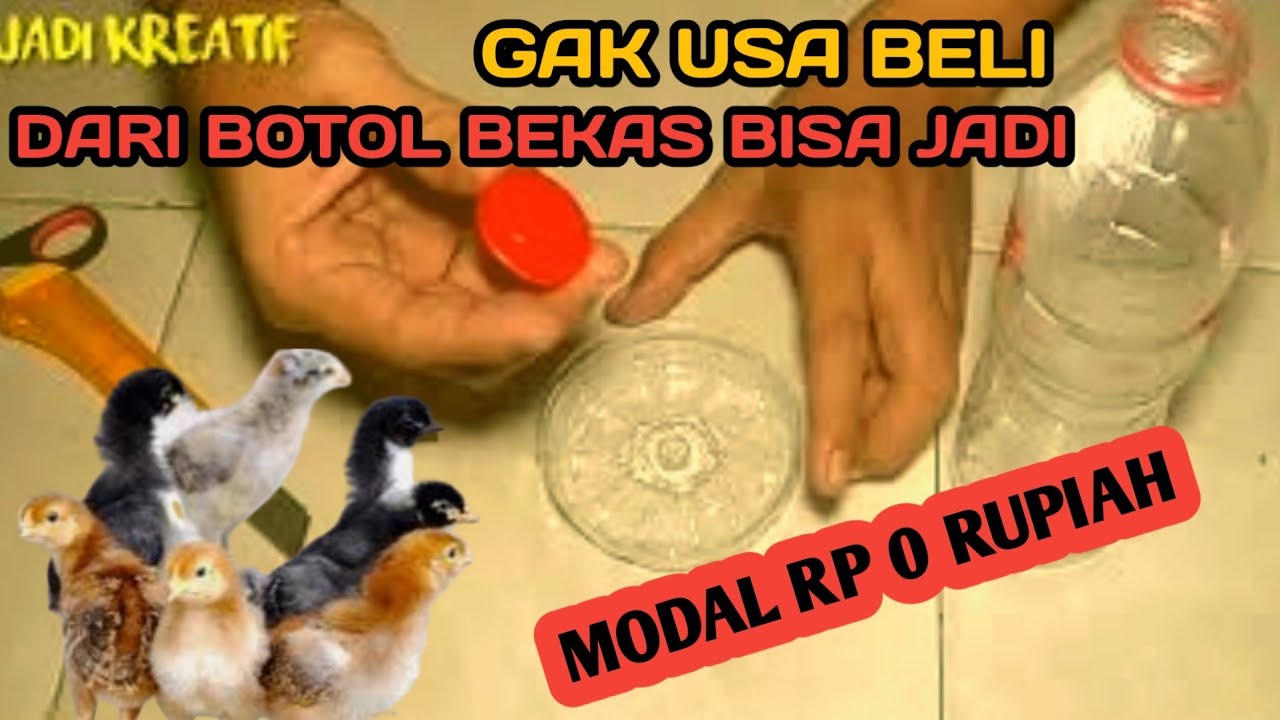 Kreasi Botol Bekas