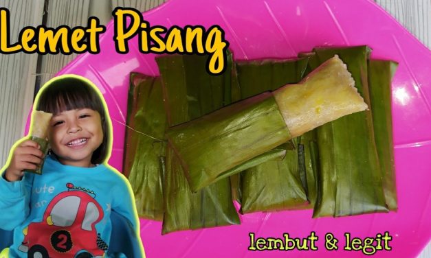 Lemet Pisang Tepung Terigu Takaran Sendok, Manis, Bikin Nagih