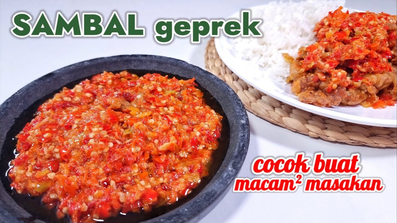 Cara Efektif Menyimpan Sambal