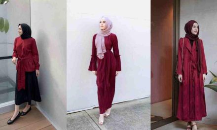 Inspirasi Kebaya Maroon Hijab Yang Kekinian, Yuk Kita Review!