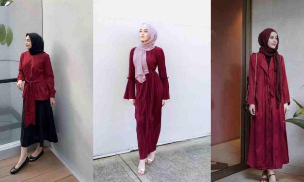 Inspirasi Kebaya Maroon Hijab Yang Kekinian, Yuk Kita Review!