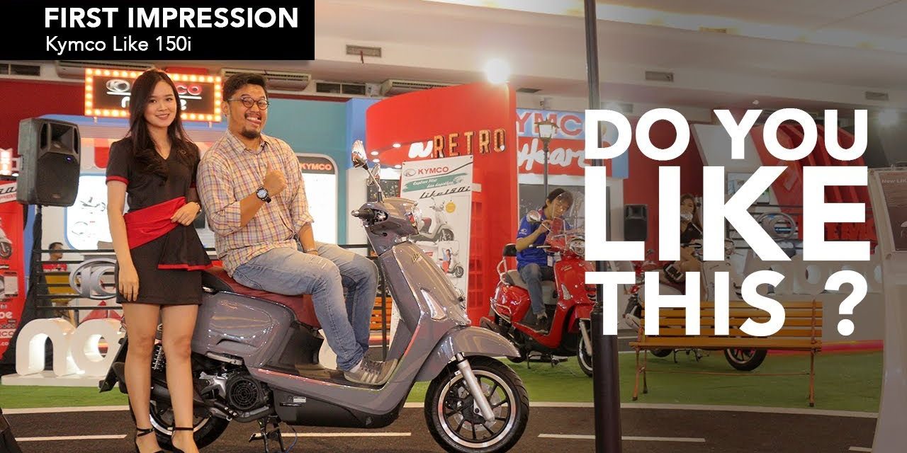 Kymco Like 150i Skuter Retro Tangguh, Idaman Anak Muda