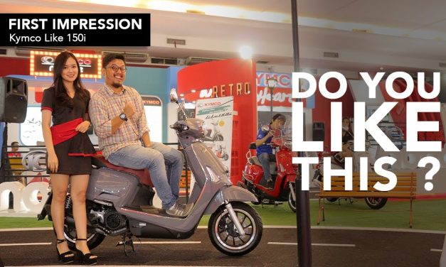 Kymco Like 150i Skuter Retro Tangguh, Idaman Anak Muda