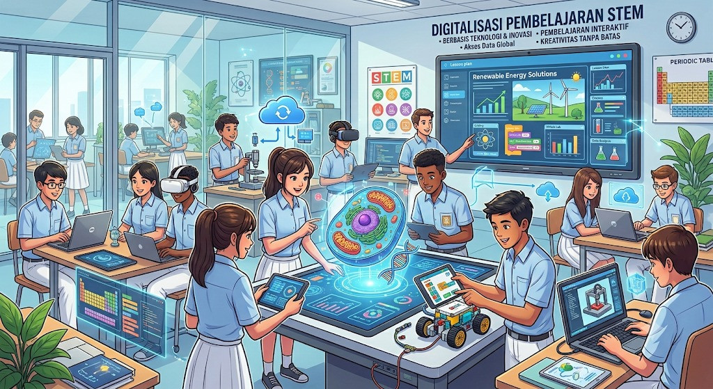 Pendidikan STEM : Teknologi Membuka Akses Pendidikan Global