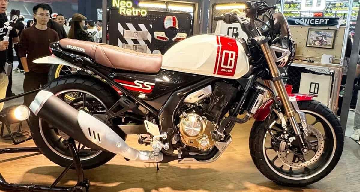 Gahar Tapi Elegan! Honda CB250SS Tampil Dengan Aura Klasik