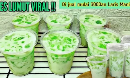 Auto Laris! Es Lumut Pandan Segar Cocok Jadi Ide Jualan